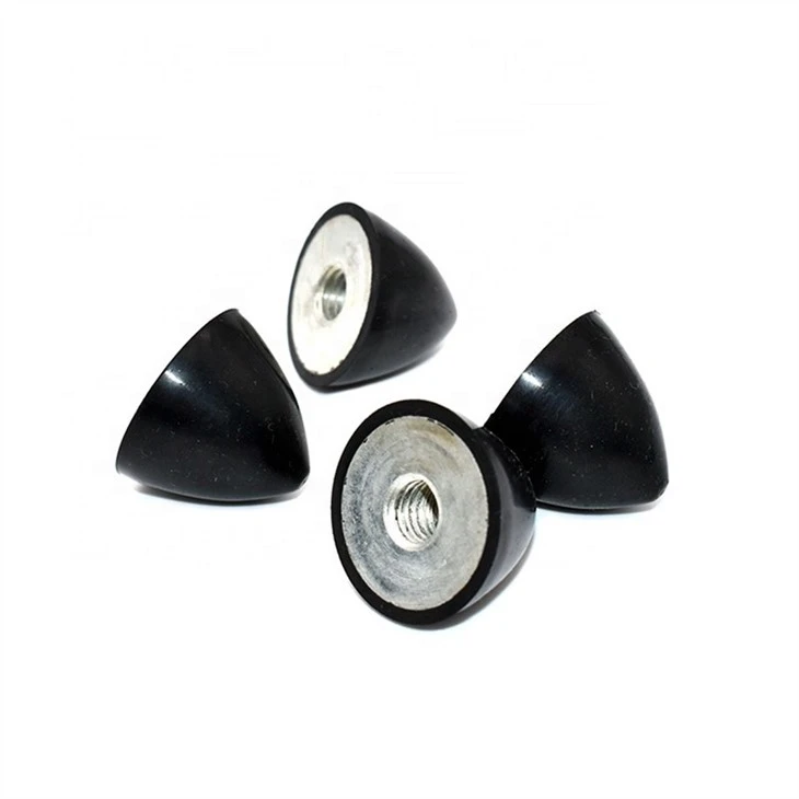 Half Round Vibration Damper Conical Rubber Buffers